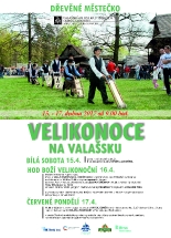 Velikonoční svátky v oživených expozicích Valašského muzea v přírodě v Rožnově pod Radhoštěm 